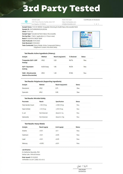 𝐏𝐄𝐀𝐊𝐀® 𝐆𝐋𝐏-𝟏 & 𝐍𝐀𝐃+ 𝐒𝐥𝐚𝐧𝐤𝐞𝐧𝐝𝐞 𝐨𝐠 𝐡𝐞𝐥𝐬𝐞𝐛𝐫𝐢𝐧𝐠𝐞𝐧𝐝𝐞 𝐍𝐀𝐍𝐎 𝐌𝐈𝐊𝐑𝐎𝐍𝐀̊𝐋𝐏𝐋𝐀𝐒𝐓𝐄𝐑 (Ingen smerte. 24/7 virkning | 𝐆𝐚̊ 𝐫𝐚𝐬𝐤𝐭 𝐧𝐞𝐝 𝟏𝟎 𝐤𝐠 | 90 % reduksjon i sukker | )👨‍⚕️