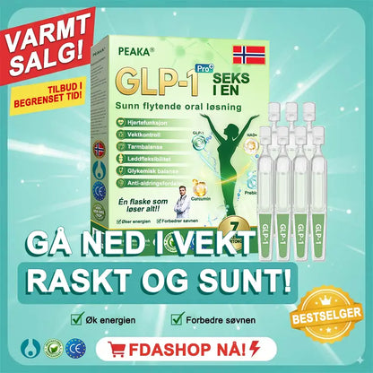 | Offisiell Butikk🏥 | 🇳🇴𝐏𝐄𝐀𝐊𝐀® 𝐺𝐿𝑃-𝟏 𝑺𝒊𝒙-𝒊𝒏-𝑶𝒏𝒆 𝑯𝒆𝒂𝒍𝒕𝒉 𝑺𝒐𝒍𝒖𝒕𝒊𝒐𝒏 𝑶𝒓𝒂𝒍 𝑳𝒊𝒒𝒖𝒊𝒅 (𝐁𝐚𝐫𝐞 𝐞́𝐧 𝐠𝐚𝐧𝐠 𝐨𝐦 𝐝𝐚𝐠𝐞𝐧, 𝐬𝐲𝐧𝐥𝐢𝐠𝐞 𝐟𝐨𝐫𝐚𝐧𝐝𝐫𝐢𝐧𝐠𝐞𝐫 𝐩𝐚̊ 𝟕 𝐝𝐚𝐠𝐞𝐫） ✅ For fedme, hjerte- og karsykdommer, diabetes, søvnapné, tarmhelse, leddproblemer og mer 💯